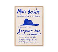 Affiche Peléton Le Petit Prince Bleu 70x100