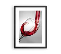 Affiche Poster 30x40cm Tableaux Image Photo Boisson verre vin Wall Art