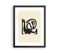 Affiche Poster 30x40cm Tableaux Image Surréaliste Personnage Contrasté Wall Art