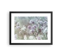 Affiche Poster 40x30cm Tableaux Image Photo Prairie Ail Fleur Wall Art