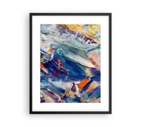 Affiche Poster 40x50cm Tableaux Image Les couleurs la peinture l'abstraction Art