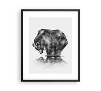 Affiche Poster 40x50cm Tableaux Image Photo ours animal Wall Art Decoration