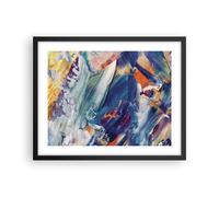 Affiche Poster 50x40cm Tableaux Image Les couleurs la peinture l'abstraction Art
