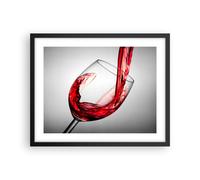 Affiche Poster 50x40cm Tableaux Image Photo Boisson verre vin Wall Art