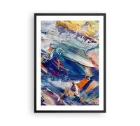 Affiche Poster 50x70cm Tableaux Image Les couleurs la peinture l'abstraction Art