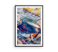 Affiche Poster 61x91cm Tableaux Image Les couleurs la peinture l'abstraction Art