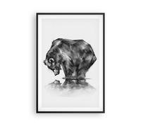 Affiche Poster 61x91cm Tableaux Image Photo ours animal Wall Art Decoration