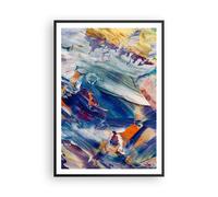 Affiche Poster 70x100cm Tableaux Les couleurs la peinture l'abstraction Art