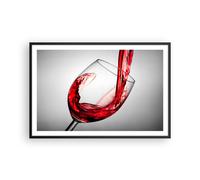 Affiche Poster 91x61cm Tableaux Image Photo Boisson verre vin Wall Art