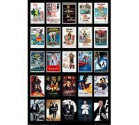Affiche Poster James Bond 25 Films 61x91.5cm