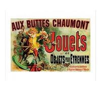 Affiche Poster Jouets Aux Buttes Chaumonts ART PRINT 40x50cm