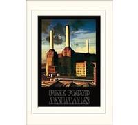 Affiche Poster Pink Floyd Animals avec passe-partout 30x40cm