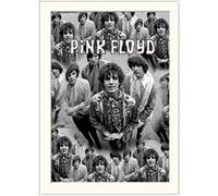 Affiche Poster Pink Floyd Piper avec Passe-partout 30x70cm