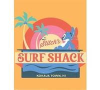 Affiche Poster roulée - Lilo & Stitch Surf Shack - 40x50 cm
