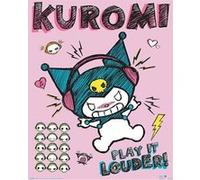 Affiche Poster Sanrio Kuromi Louder 40x50cm