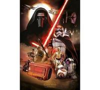 Affiche Poster STAR WARS Episode VII - Photo montage - 61x91,5cm