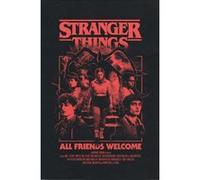 Pyramid International Stranger Things 5 (All Friends Welcome) Maxi poster sous licence officielle Netflix 91,5 cm x 61 cm Taille unique