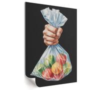 Affiche pour déco murale d'appartement 59,5x84 cm Fruits en sachet