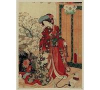Affiche Pyramid - Kunisada - HISTORY OF THE PRINCE GENJI - PRINCESS - 30x40cm G