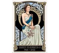 Affiche - Pyramid - Queen Elizabeth Ii 1926 - 2022 - Art Nouveau - 61x91,5cm G