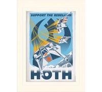 Affiche - Pyramid - Star Wars (Hoth) - Avec Passe-Partout - 30x40cm G