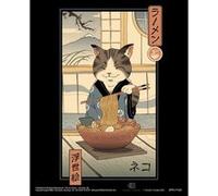 Affiche - Pyramid - Vincent Trinidad - Neko Ramen Ukiyo-E - 3D - 20,3x25,4cm G
