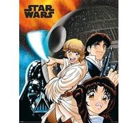 Affiche - STAR WARS - MANGA MADNESS - 40x50cm G
