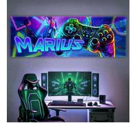 Affiches de décoration murale pour adolescents Poster de jeu Gamer Décoration Poster 40 x 120 cm Sans cadre