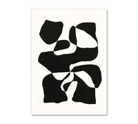 Affiches et imprimés nordiques géométrie abstraite ligne miroir femme moderne mur Art toile peinture décor à la maison photo for salon (Color : 7, Size : 30X40 cm No Framed)