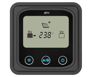 Afficheur à distance pour régulateur solaire - Écran LCD - Pour série DuoRacer - MT11 - Identification automatique - Batteries gel et lithium