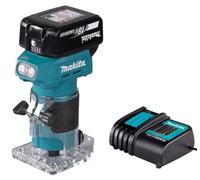 Affleureuse Ø 6 mm 1x3Ah 18V LXT ® MAKITA DRT52SF en coffret