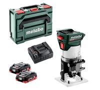 Affleureuse 18V (2x4.0Ah) en Metabox FMV 18 LTX BL 8 - METABO 601742800