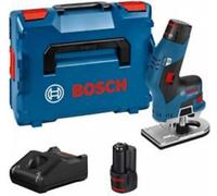 Affleureuse Bosch Professional GKF 12V-8, Sans Fil, 2 Batteries 3,0 Ah, Ergonomique
