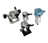 Affleureuse Défonceuse Multifonctions 710 W Ø 8 mm - MAKITA RT0702CX2J