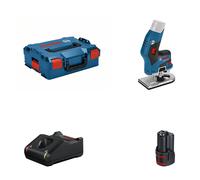 Affleureuse GKF 12V-8 + 1 batterie 12V 3 Ah + 1 chargeur GAL 12V-40 BOSCH
