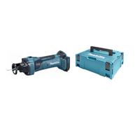 Affleureuse plaque de plâtre 18 V Li-Ion Ø 6,35 mm (Machine seule) - MAKITA DCO180Z & COFFRET MAKITA DE TRANSPORT MAKPAC2 395x295x157 MM (coffret nu) - 821550-0