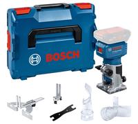 Affleureuse sans-fil BOSCH GLF 18V-8 - 0 601 B51 100 Professional (vendu sans batterie) en L-BOXX avec accessoires