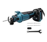 Affleureuse Sans Fil pour Makita 18V, Coupe Placo Cloison Sèche | Fraiseuse avec 3 vitesses jusqu'à 30000 tr/min, LED et profondeur réglable pour découpe précise des plaques de plâtre