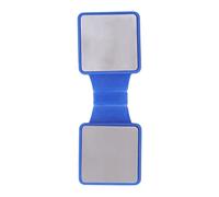 Affûteur de Lame de Patin à Glace, Meuleuse de Lame de Patin à Glace en Céramique Diamant Double Face, Aiguiseur de Patin Rapide Bleu, Couteau à Balle, Meule D'affûteuse de Patin, Outil de Meulage Pou