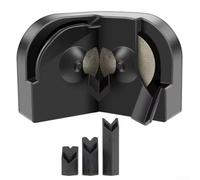Affûteur diamant pour forets hélicoïdaux de 2 à 16 mm avec trois supports pour un meulage précis et une performance durable en noir (1)
