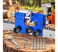 Affûteur Manuel de Chaîne, pour Makita DUC353 | Affûteur manuel portable avec 5 têtes abrasives, guidage d’angle et positionnement stable pour entretenir la chaîne.