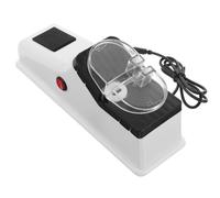 Affûteur Multifonction Électrique pour Couteaux et Ciseaux Cuisine | Technologie D’affûtage Rapide, Usage Maison ou Extérieur, Coque de Protection Incluse, Plastique