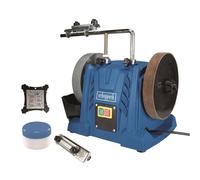 Affûteuse à eau Tiger 5000S SCHEPPACH + Gabarit universel 70 + Pâte à peler - 5903205901