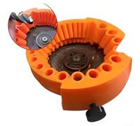 Affûteuse de Forets 3/32-1/2 Pouces pour Meuleuse(Orange) | forets 3/32 à 1/2 pouce, plastique , usage meuleuse d'angle, restauration rapide du tranchant