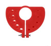 Affûteuse de Forets Portable pour Meuleuse d'Angle(Red) | Design compact, léger pour transport pour facile, pour idéal voyages et chantiers, fixation rapide meuleuse