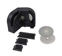 Affûteuse de Forets pour Perceuse, 3 Supports 2-16mm | Pour Atelier et Maison, Affûte Forets 2-16mm, pour idéal Bricoleurs, Plastique , 3 Supports