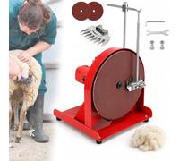 Affûteuse de lames ciseaux à moutons, meuleuse électrique 950 W avec disque de ponçage de 300 mm, 6 vitesses réglables et support magnétique