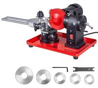 Affûteuse de lames de scie - Affûteuse de lames de scie circulaire - Puissance 370 W - Vitesse de rotation 2890 tr/min - Meule de 125 mm - Angle réglable - Pour lames de scie de 80 à 700 mm - Pour le