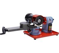 Affûteuse de lames de scie circulaire - JNM8-70 - 250 W - 0-2850 tr/min - fonction d'inclinaison multi-angles - 220 V - Pour l'aluminium/le bois/le plastique - Rouge