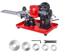 Affûteuse de lames de scie VEVOR 370 W, affûteuse de lames de scie circulaire à 2 890 tr/min avec meule de 125 mm, affûteuse électrique avec angle de réglage pour lames de 80 à 700 mm, affûteuse de la